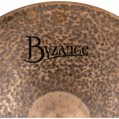 Meinl 22" Byzance Big Apple Dark Tradition Light Ride - Aron Soitin