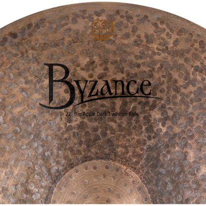 Meinl 22" Byzance Big Apple Dark Tradition Ride - Aron Soitin