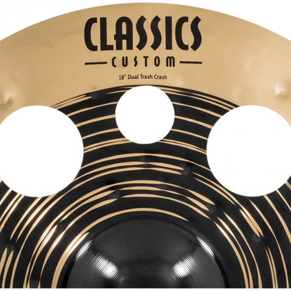 Meinl Classics Custom 18" Dual Trash Crash - Aron Soitin