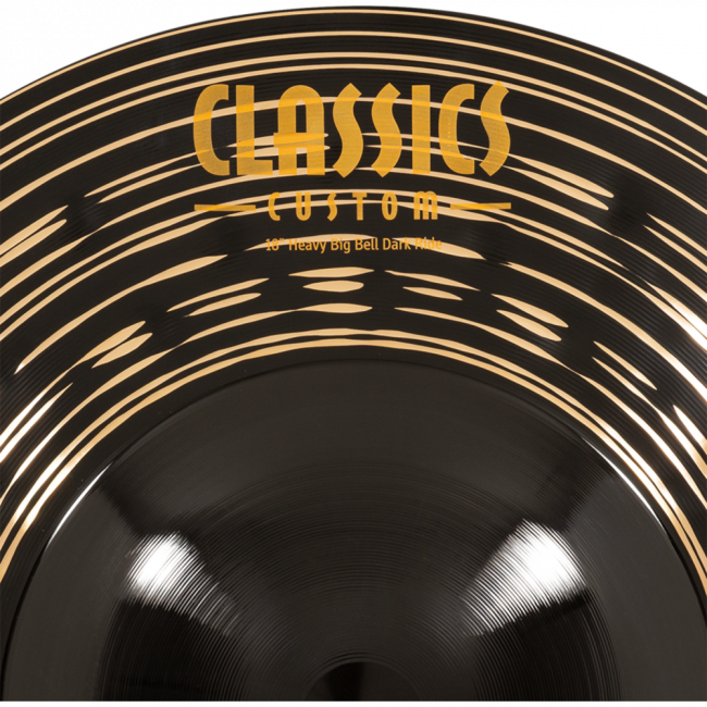 Meinl 18" Classics Custom Dark Heavy Big Bell Ride - Aron Soitin