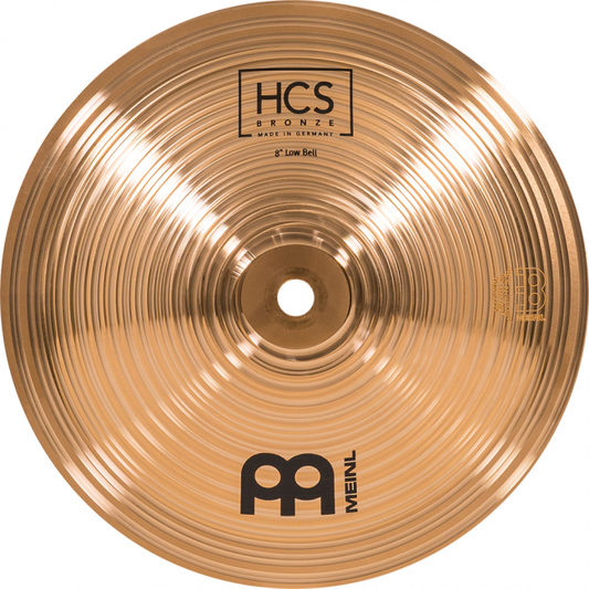 Meinl HCS Bronze 8" Low Bell - Aron Soitin