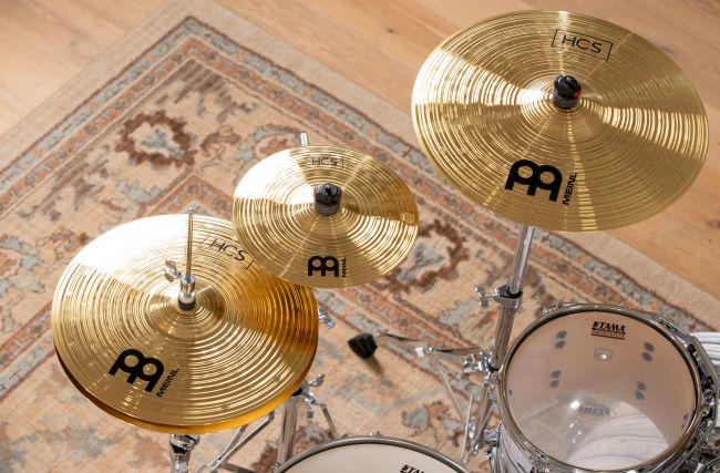 Meinl HCS-CS2 Expanded Cymbal set - Aron Soitin