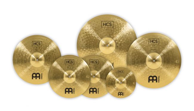 Meinl HCS-CS2 Expanded Cymbal set - Aron Soitin