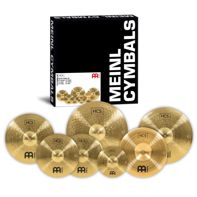 Meinl HCS-SCS Super Cymbal Set - Aron Soitin