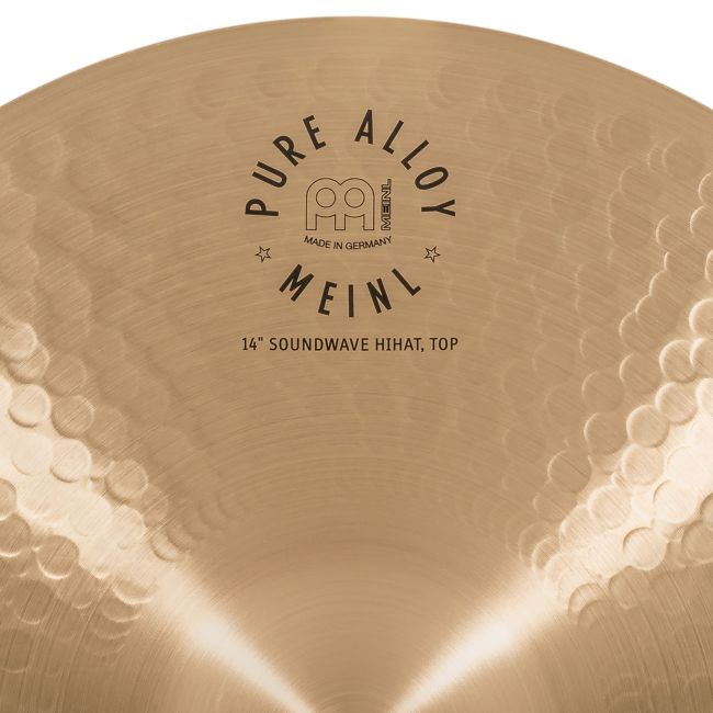 Meinl Pure Alloy 14" Soundwave Hihat - Aron Soitin