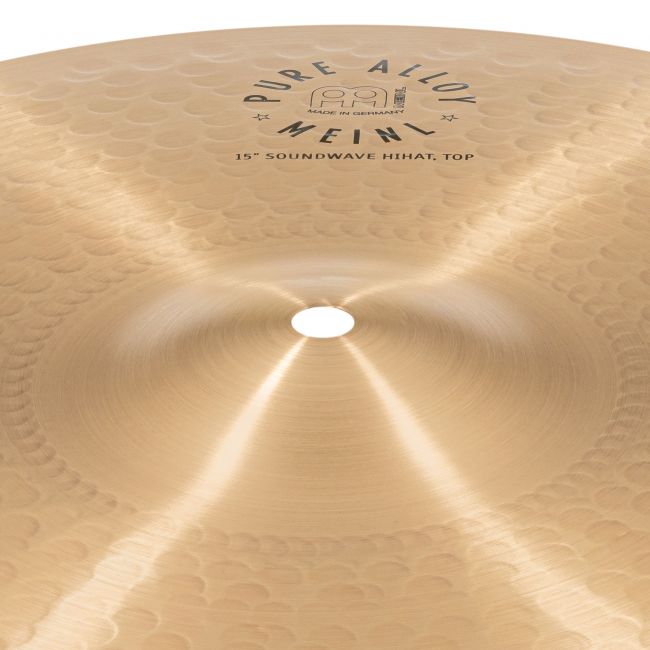 Meinl Pure Alloy 15" Soundwave Hihat - Aron Soitin