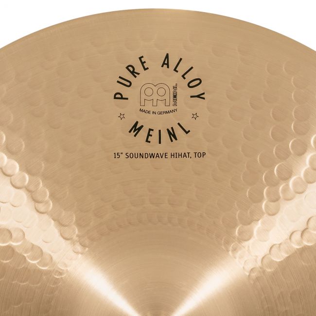 Meinl Pure Alloy 15" Soundwave Hihat - Aron Soitin