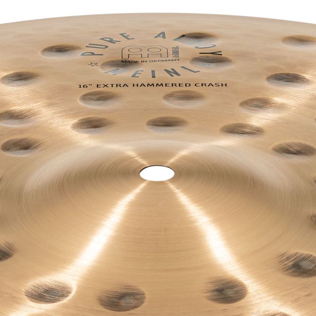Meinl Pure Alloy 16" Extra Hammered Crash - Aron Soitin