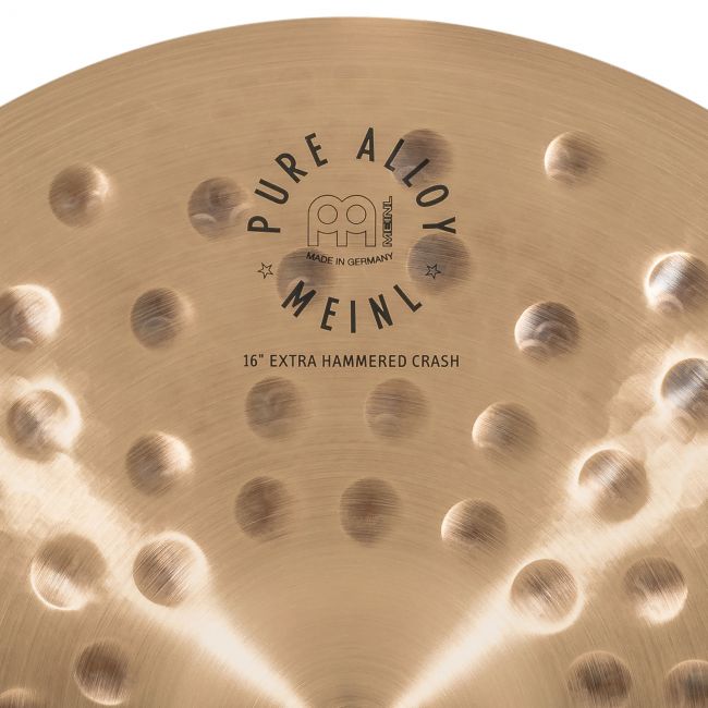 Meinl Pure Alloy 16" Extra Hammered Crash - Aron Soitin
