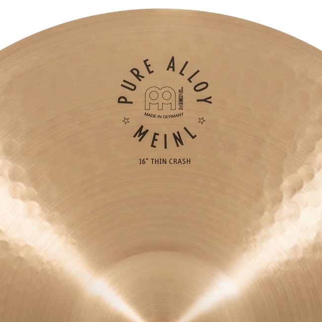 Meinl Pure Alloy 16" Thin Crash - Aron Soitin