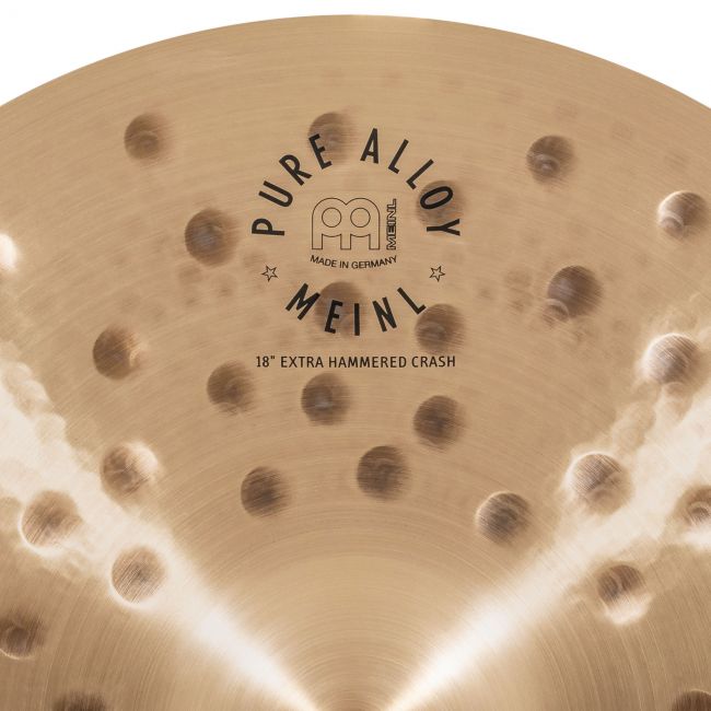 Meinl Pure Alloy 18" Extra Hammered Crash - Aron Soitin