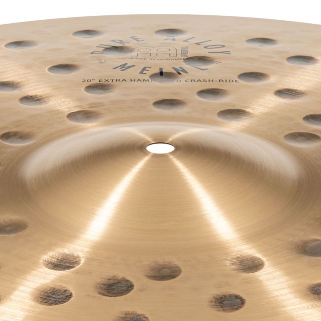Meinl Pure Alloy 20" Extra Hammered Crash Ride - Aron Soitin