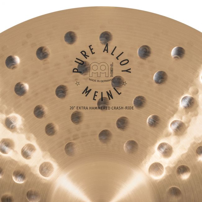 Meinl Pure Alloy 20" Extra Hammered Crash Ride - Aron Soitin