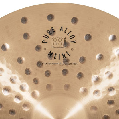 Meinl Pure Alloy 22" Extra Hammered Crash Ride