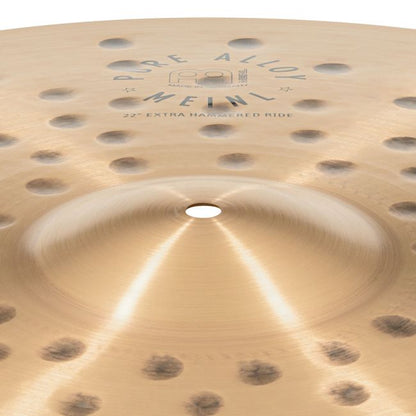Meinl Pure Alloy 22" Extra Hammered Ride - Aron Soitin
