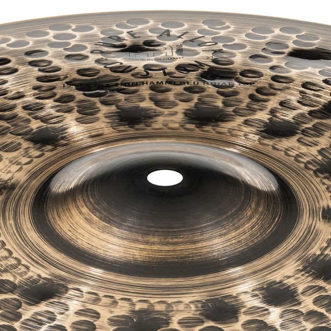 Meinl Pure Alloy Custom 15" Extra Thin Hammered Hihat - Aron Soitin