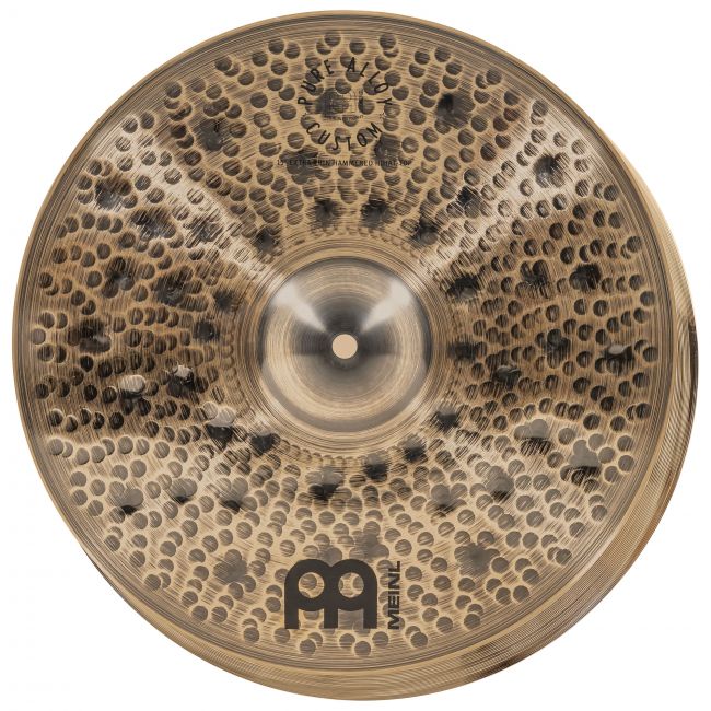 Meinl Pure Alloy Custom 15" Extra Thin Hammered Hihat - Aron Soitin