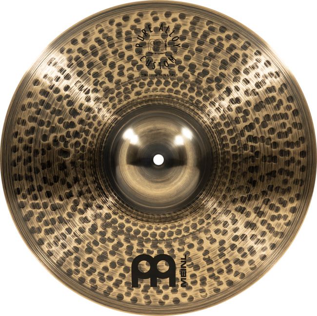 Meinl 16" Pure Alloy Custom Medium Thin Crash - Aron Soitin