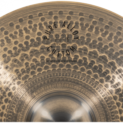 Meinl 18" Pure Alloy Custom Medium Heavy Crash - Aron Soitin
