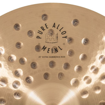 Meinl Pure Alloy 20" Extra Hammered Ride - Aron Soitin