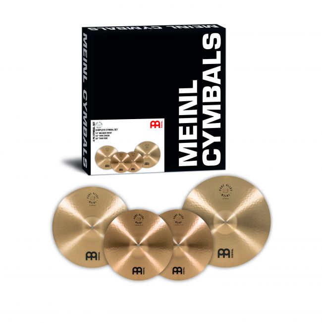 Meinl Pure Alloy Medium/Thin Cymbal Set PA-CS2 - Aron Soitin