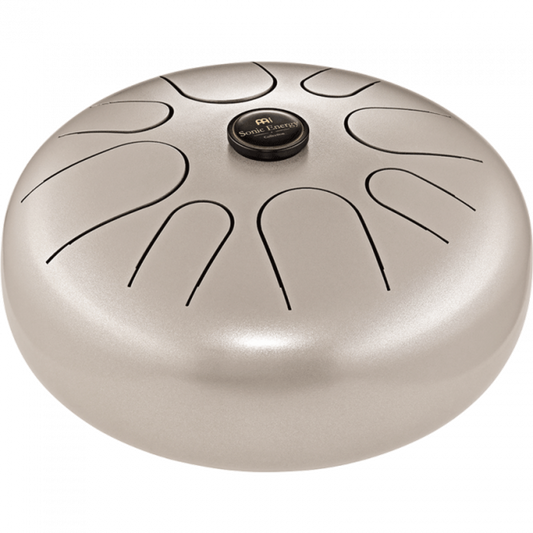 Meinl Steel Tongue Drum G molli, Pearl Grey - Aron Soitin