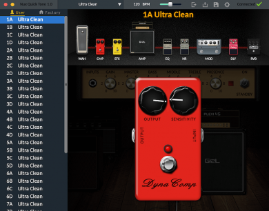 NUX MG-300 GUITAR PROCESSOR MULTIEFEKTI-ÄÄNIKORTTI - Aron Soitin