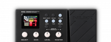 NUX MG-300 GUITAR PROCESSOR MULTIEFEKTI-ÄÄNIKORTTI - Aron Soitin
