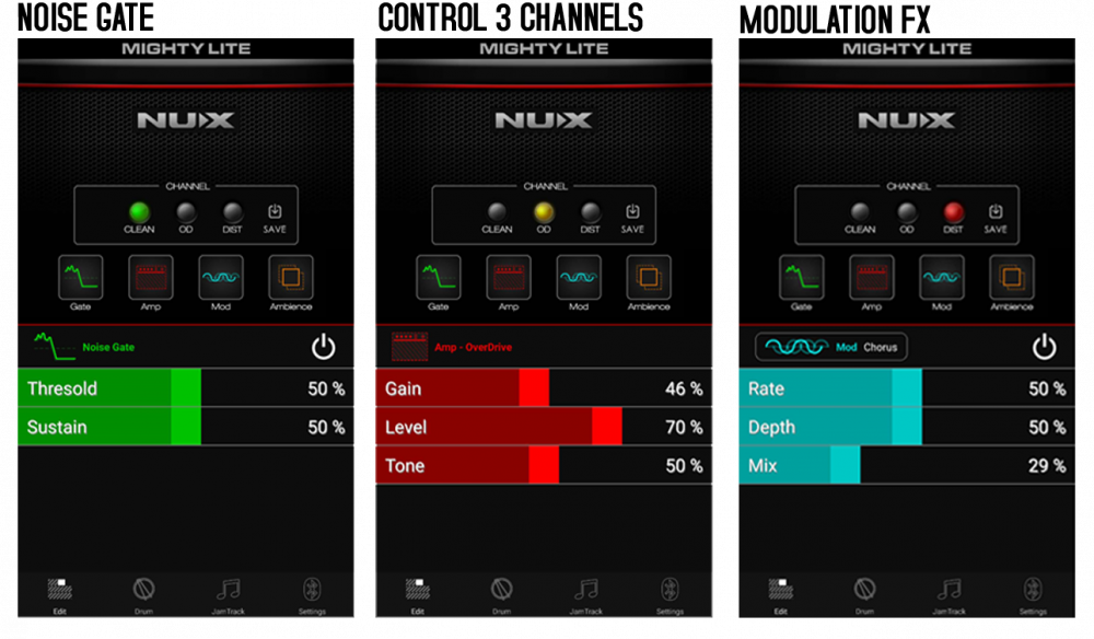 NUX MIGHTY LITE BT MINI KITARAVAHVISTIN - Aron Soitin