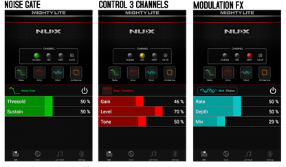 NUX MIGHTY LITE BT MINI KITARAVAHVISTIN - Aron Soitin