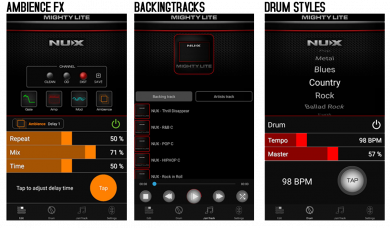 NUX MIGHTY LITE BT MINI KITARAVAHVISTIN - Aron Soitin