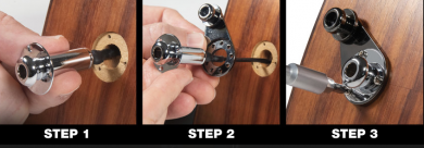 MN273 ACOUSTI-LOK STRAP SOLUTION FOR 3 SCREW OUTPUT JACKS - Aron Soitin