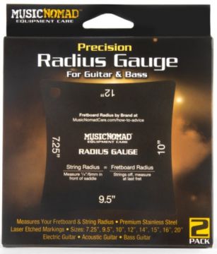 MUSICNOMAD MN603 PRECISION RADIUS GAUGE SET - Aron Soitin