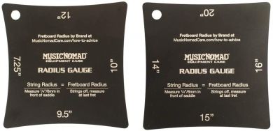 MUSICNOMAD MN603 PRECISION RADIUS GAUGE SET - Aron Soitin