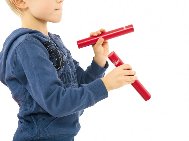 Nino Percussion NINO576R Rattle Stick punainen - Aron Soitin