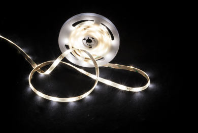 PARTY LIGHT & SOUND 3M VALKOINEN MATALAN PROFIILIN LED-NAUHA - Aron Soitin