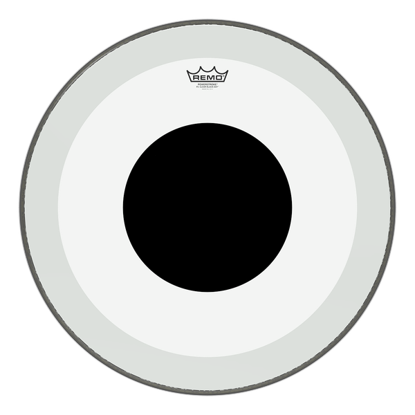 Remo 20" Powerstroke 3 Clear Black Dot - Aron Soitin