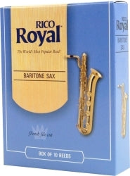 Rico Royal 1 ½ baritonisaksofonin lehtilaatikko ( 10 lehteä) - Aron Soitin