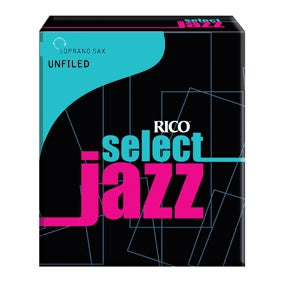 Rico 2M Select Jazz unfiled sopraanosaksofonin lehtilaatikko - Aron Soitin