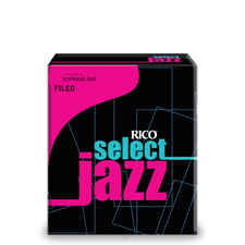 Rico 3M Select Jazz filed sopraanosaksofonin lehtilaatikko ( - Aron Soitin