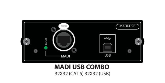 Soundcraft Si Madi-USB Combo card, CAT5 + USB - Aron Soitin