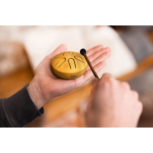 Meinl Pocket Steel Tongue Drum Gold, A-major - Aron Soitin