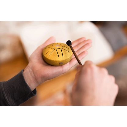 Meinl Pocket Steel Tongue Drum Gold, A-major - Aron Soitin