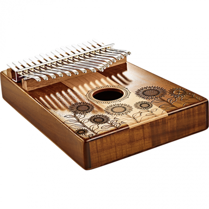 Sonic Energy Sound Hole Kalimba Maple & Acacia - Aron Soitin