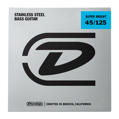 Dunlop Super Bright 45-125 Stainless Steel - Aron Soitin