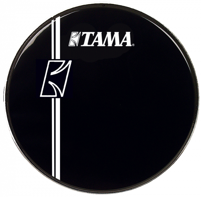 Tama 24"kalvo logolla - Aron Soitin