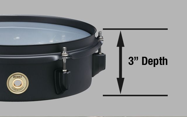 Tama Metalworks 8"x3" efekti-virveli BST83MBK - Aron Soitin