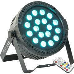 IBIZA LIGHT THINPAR-18X1RGB LED VALO - Aron Soitin
