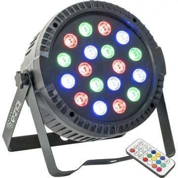 IBIZA LIGHT THINPAR-18X1W RGB LED VALO - Aron Soitin