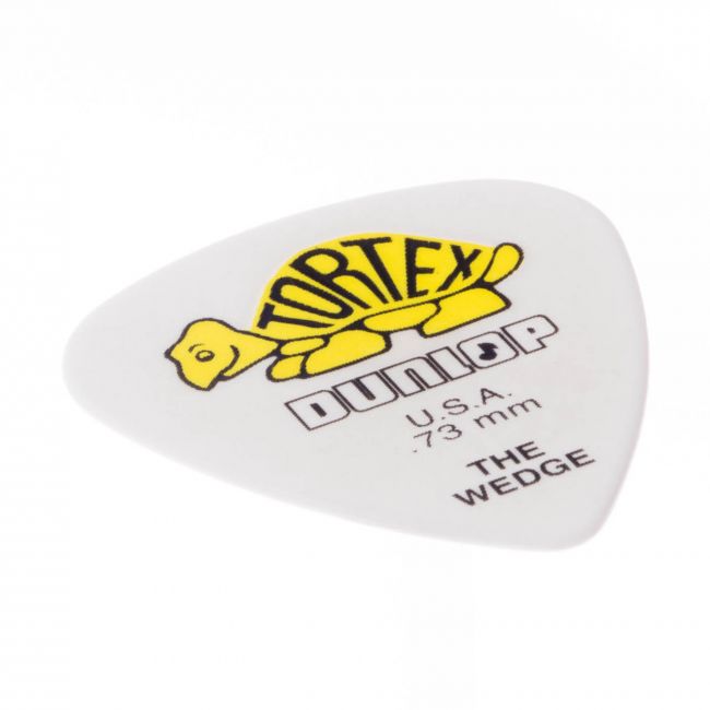 Dunlop Tortex Wedge -plektra 0.73mm, 12kpl - Aron Soitin